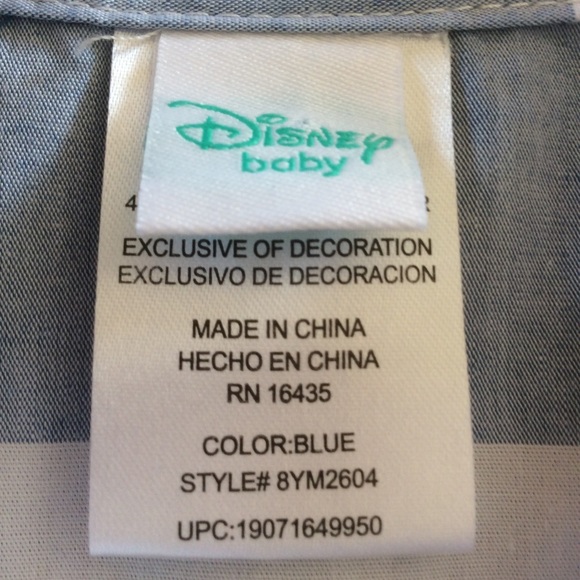 EUC Mickey Mouse Shirt, Sz 18M - Picture 7 of 8